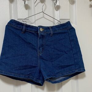 Denim Blue Women's Shorts